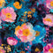 Nightlife Abstract Floral Pattern 8 Fabric - ineedfabric.com