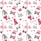 Be My Valentine Gnome Fabric - White - ineedfabric.com