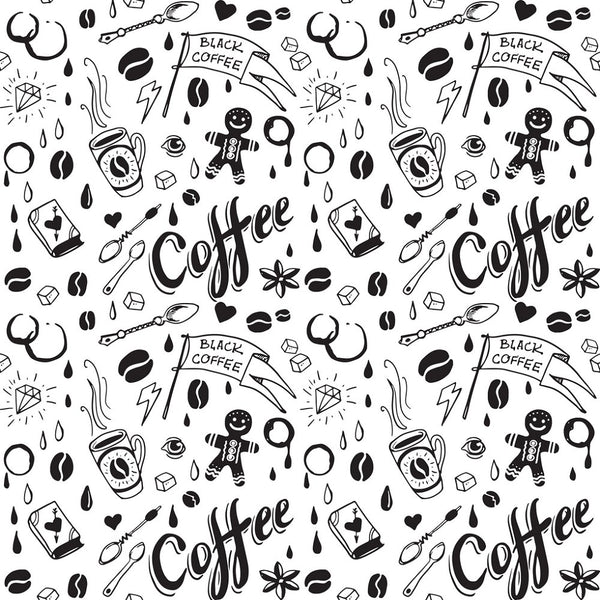 Black Coffee Fabric - ineedfabric.com