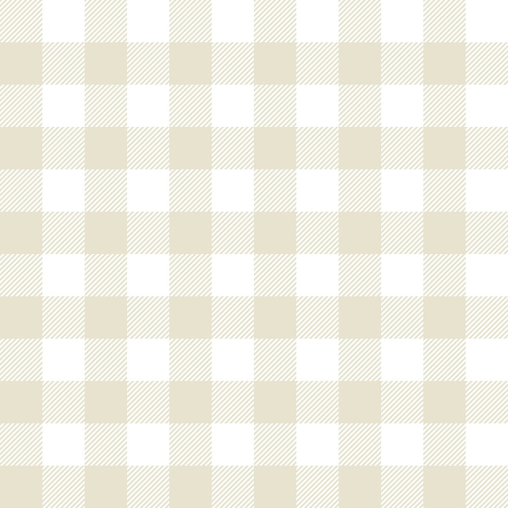 Mid-tone Brown White Buffalo Plaid Checkerboard Pattern Pairs 2023