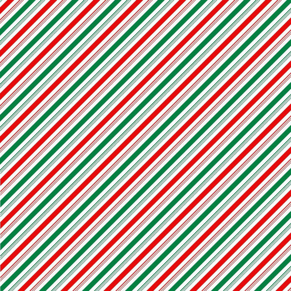 Candy Cane Striped Fabric - Red/Green - ineedfabric.com