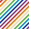 Diagonal Stripe Fabric - Multi - ineedfabric.com
