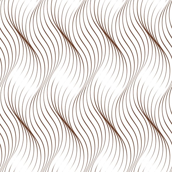 Endless Waves Fabric - Chocolate - ineedfabric.com