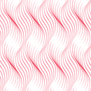 Endless Waves Fabric - Red - ineedfabric.com