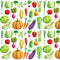 Fresh Vegetable Fabric - Multi - ineedfabric.com