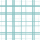 Geometric Plaid Fabric - Cornflower - ineedfabric.com