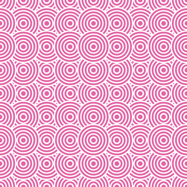 Get Back Circles Fabric - Bashful Pink - ineedfabric.com