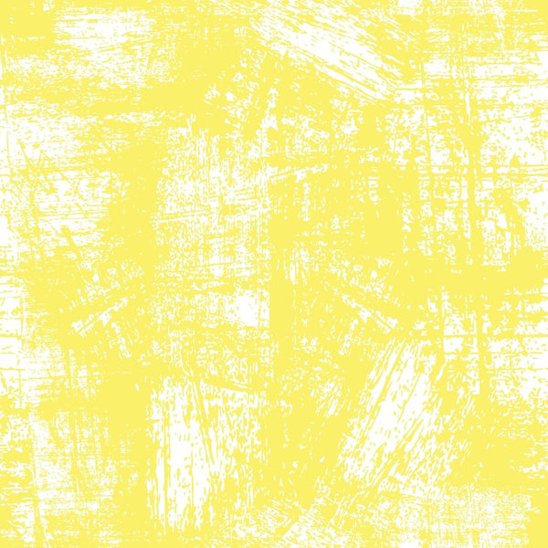 Grunge Fabric - White on Yellow - ineedfabric.com