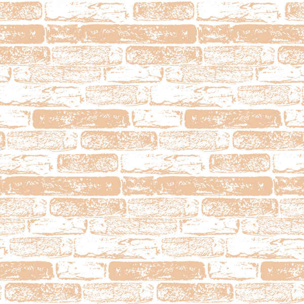 Hand Drawn Brick Wall Fabric - Tacao - ineedfabric.com