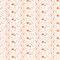 Hearts Fabric - Soft Orange - ineedfabric.com