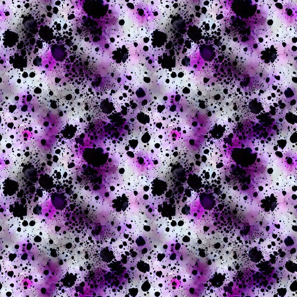 Ink Splatter Pattern 1 Fabric - ineedfabric.com