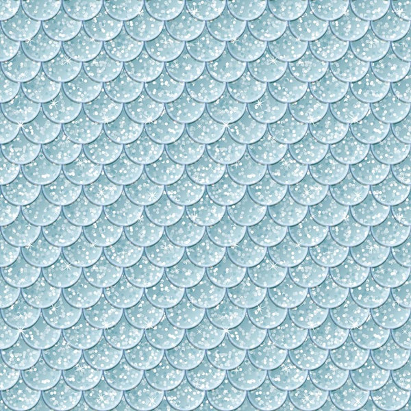 Mermaid Tail Fabric - Sea Sparkle - ineedfabric.com