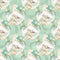 Mint Dreams on Dots Fabric - Green - ineedfabric.com