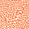 Mosaic Checkered Basics Fabric - Pumpkin - ineedfabric.com