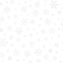 Simple Snowflakes Tone on Tone Fabric - ineedfabric.com