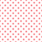 Stars Basics Fabric - Red on White - ineedfabric.com