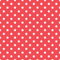 Stars Basics Fabric - White on Red - ineedfabric.com