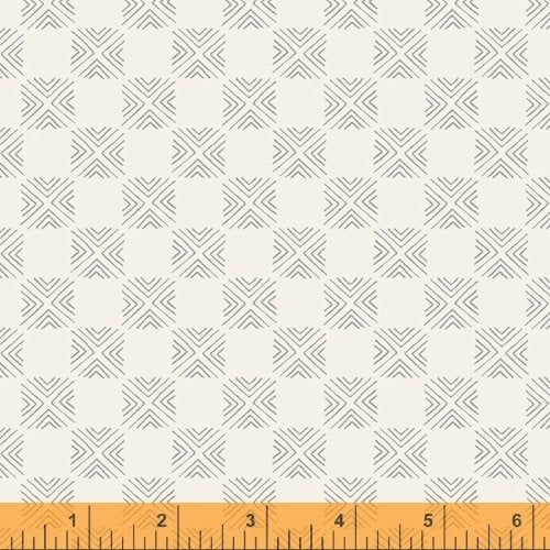 Terra X Squared Fabric - Bone - ineedfabric.com