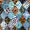 Trendy Patchwork Pattern 9 Fabric - ineedfabric.com