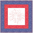 Let's Go See The Fireworks Wall Hanging  42" x 42"