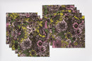 Laser Cut Square Pack of 70s Flowers & Butterflies - Pink - 10 Pieces - ineedfabric.com