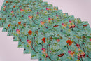 Laser Cut Square Pack of Flowers & Butterflies Painting - 10 Pieces - ineedfabric.com