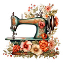 Majestic Sewing Machines 2 Fabric Panel - ineedfabric.com