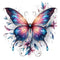 Mystical Butterflies Energy 2 Fabric Panel - ineedfabric.com