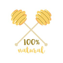 100% Natural Honey Fabric Panel - ineedfabric.com