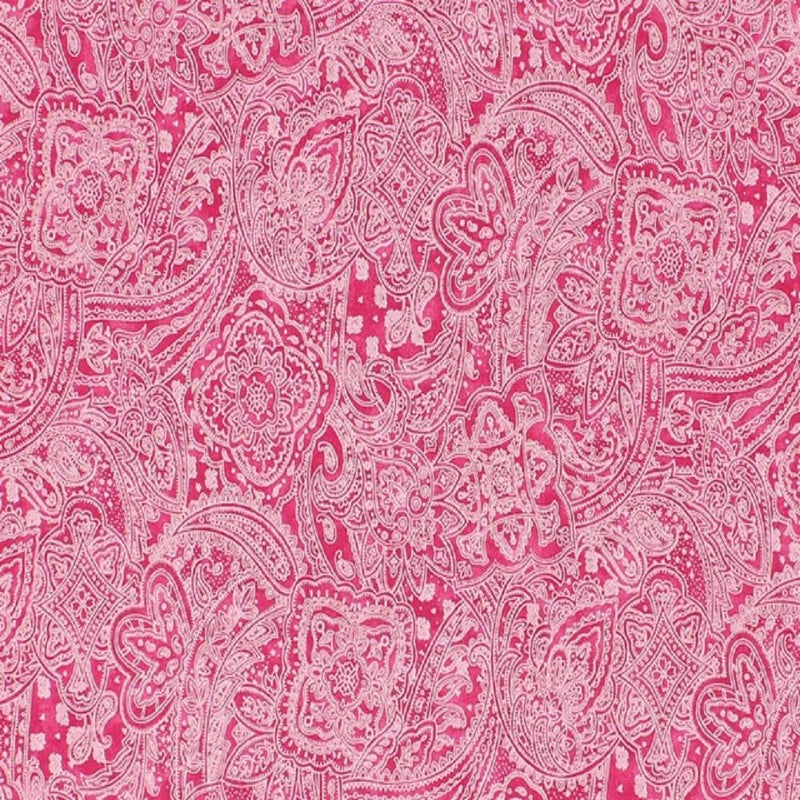 108" Subtle Paisley Quilt Backing - Fuschia - ineedfabric.com