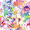 118" Watercolor Wildflower Orchid Quilt Backing Fabric - ineedfabric.com