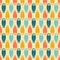 1950s Atomic Cats Pattern 3 Fabric - Tan - ineedfabric.com