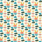 1950s Atomic Cats Pattern 5 Fabric - ineedfabric.com