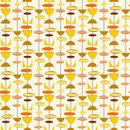 1950s Atomic Pattern 5 Fabric - Yellow - ineedfabric.com
