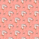 1950s Atomic Pattern 8 Fabric - Pink - ineedfabric.com