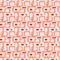 1950s Atomic Pattern 9 Fabric - Pink - ineedfabric.com