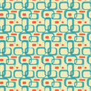 1950s Atomic Pattern 9 Fabric - Tan - ineedfabric.com