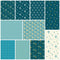 1950s Atomic Starbursts Fabric Collection - 1 Yard Bundle - ineedfabric.com