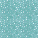 1950s Atomic Starbursts Pattern 8 Fabric - Blue - ineedfabric.com