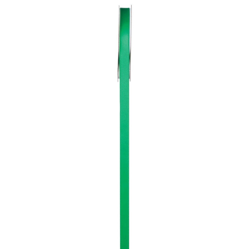 3/8 inch Emerald Green Satin Ribbon, 8 yards - ineedfabric.com