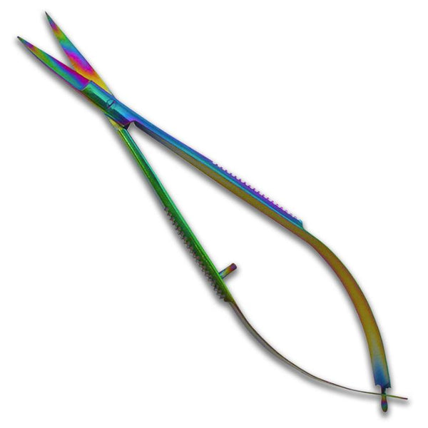 4-1/2" EZ Snip, Micro Serrated Curved Blade, Famore Cutlery - ineedfabric.com