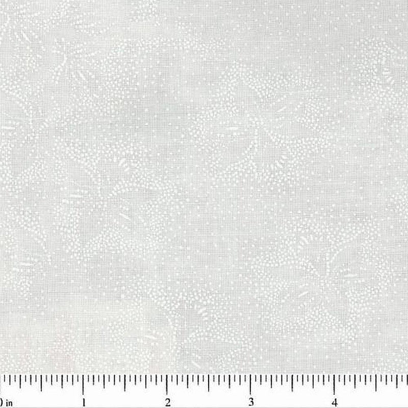 45" Tone on Tone Fabric, Floral and Dots - ineedfabric.com