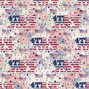 4th of July Font Grunge Fabric - ineedfabric.com