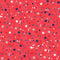 4th of July Stars Fabric - Red - ineedfabric.com