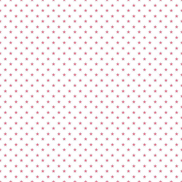 4th of July Tiny Stars Fabric - Red - ineedfabric.com