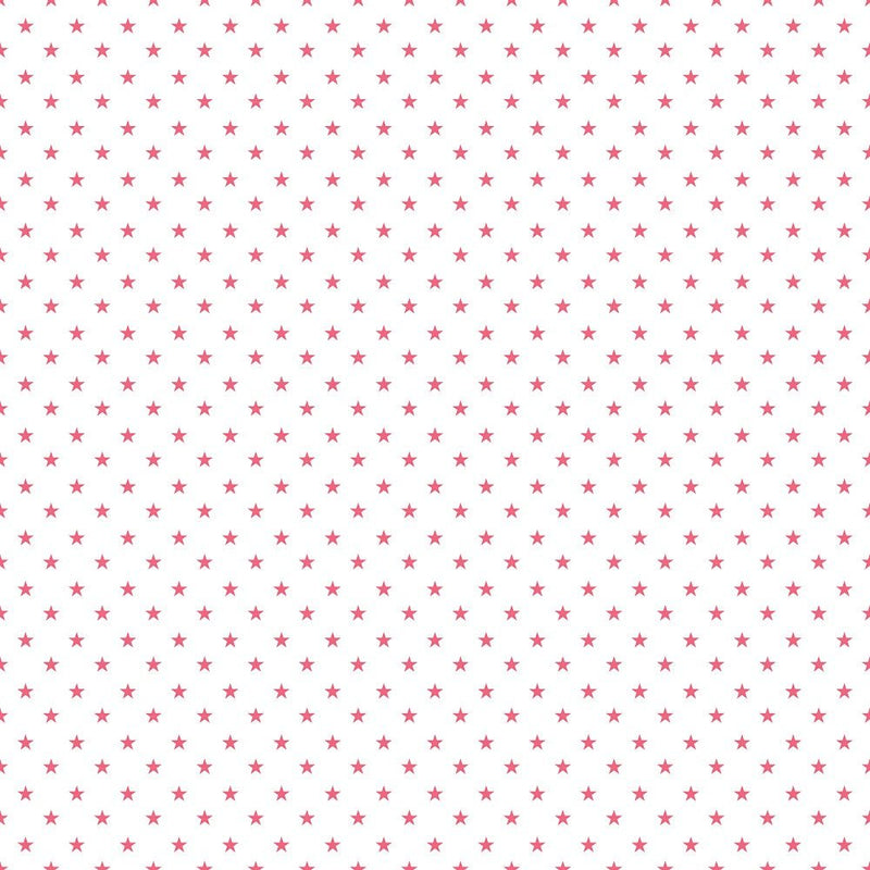 4th of July Tiny Stars Fabric - Red - ineedfabric.com