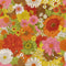 70s Flowers & Butterflies Fabric - Multi - ineedfabric.com