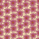 70s Retro Floral Pink Fabric - ineedfabric.com
