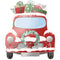 A Country Christmas Truck with Presents Fabric Panel - ineedfabric.com