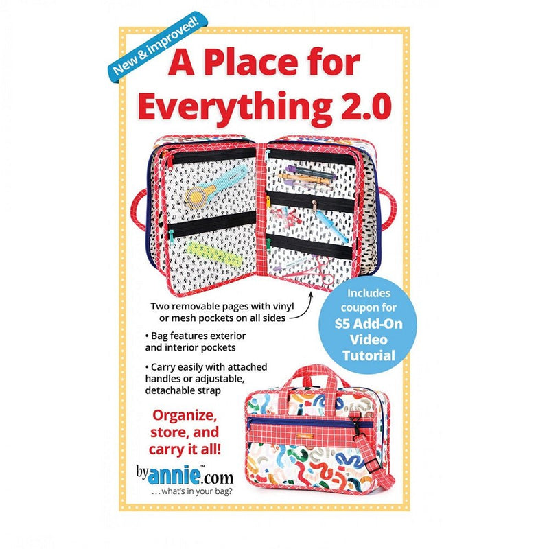 A Place for Everything 2.0 Pattern - ineedfabric.com
